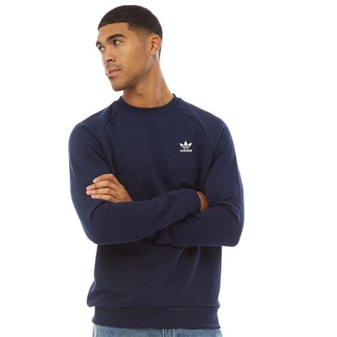 adidas originals sweater heren blauw|adidas sweater heren.